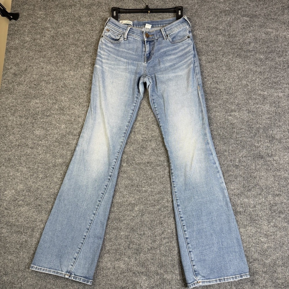 True Religion Jeans Women 26 Blue Joey Flare Mid Rise Bootcut Stretch (28x33)